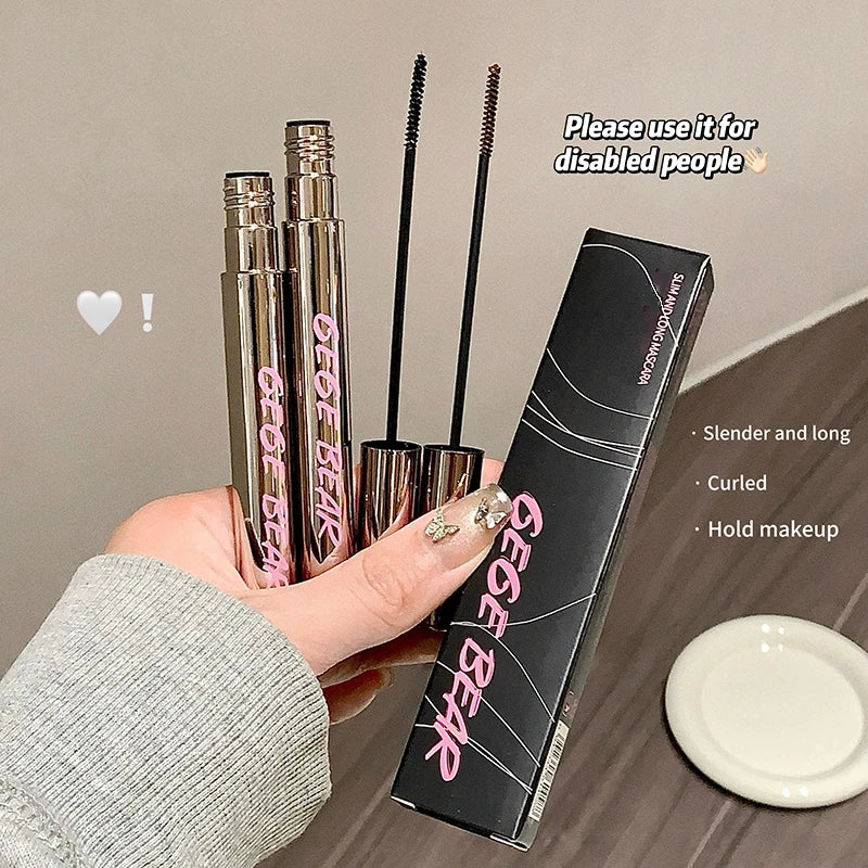 Mascara  recourbant naturel waterproof longue tenue base cils anti-bavure