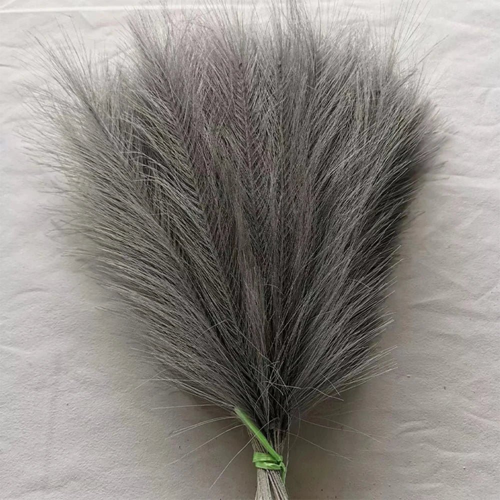 Artificial Pampas Grass Set – Fluffy Boho Decorative Reed Flowers