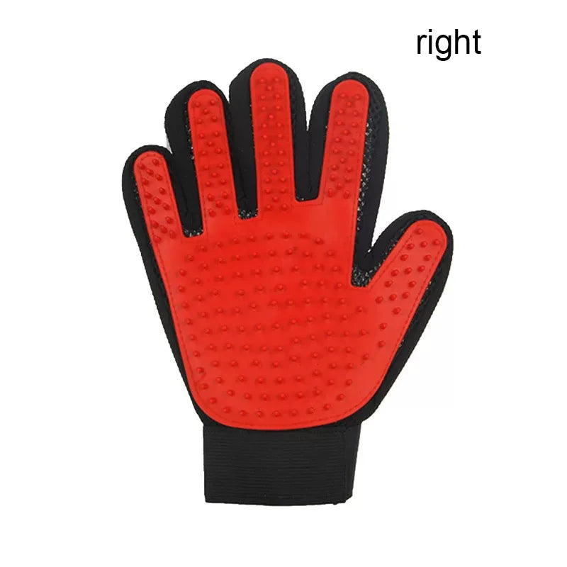 Pet Grooming Glove – Deshedding & Massage Brush for Dogs and Cats