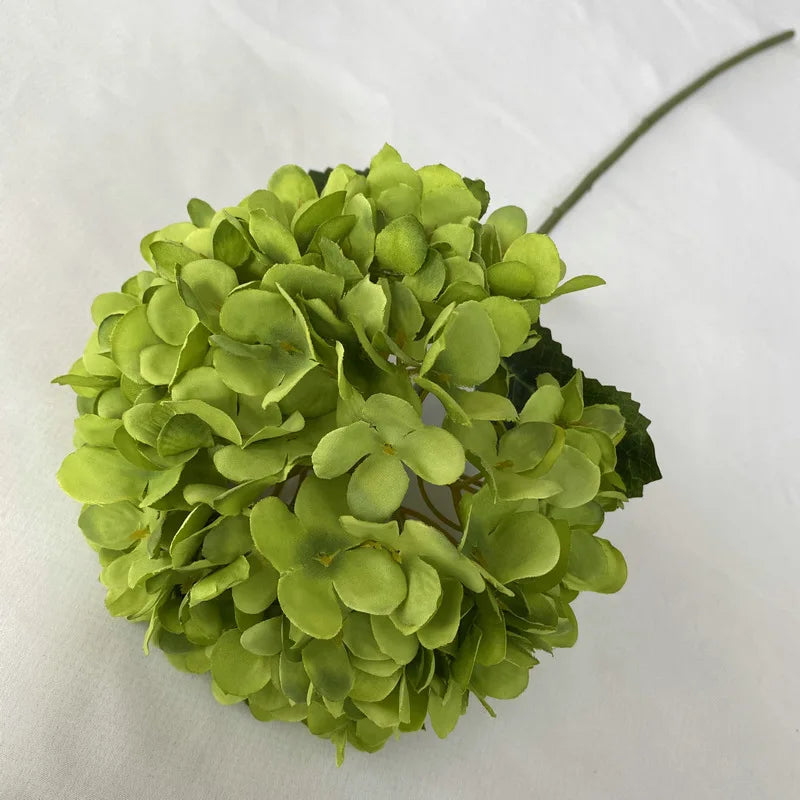 58CM Artificial Hydrangea Bouquet – Realistic Silk Flowers for Home & Wedding Décor