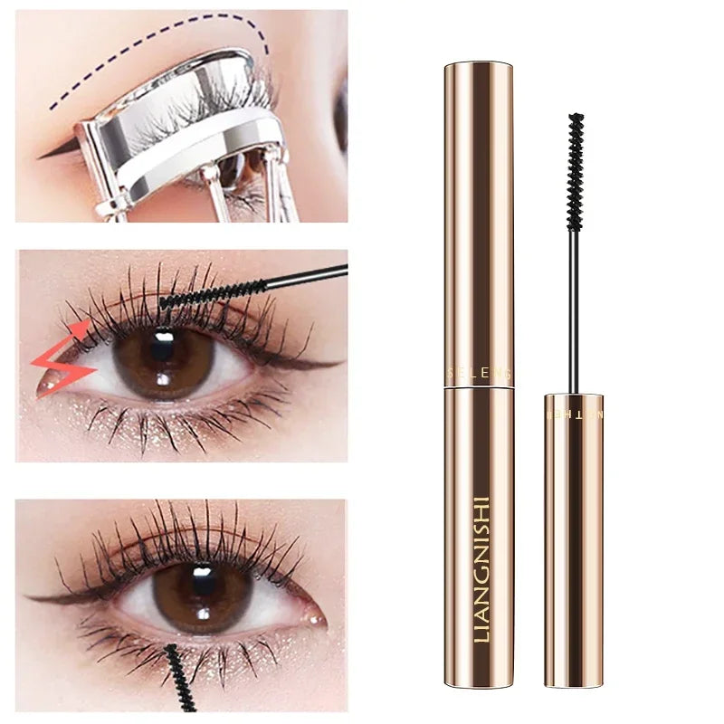 **« Mascara mat fibres de soie – Waterproof, séchage rapide et recourbant »**