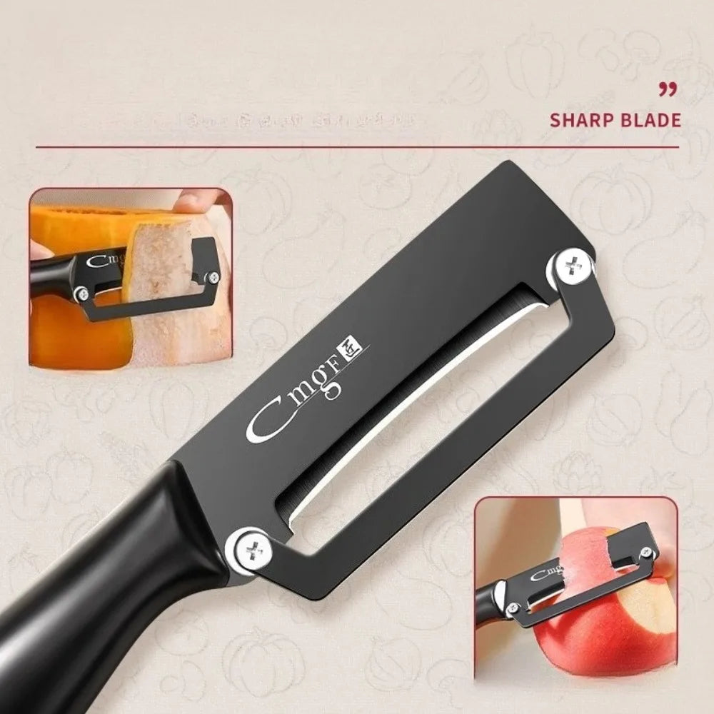 Multifunction Stainless Steel Vegetable Peeler – Potato, Carrot & Fruit Peeler Kitchen Tool