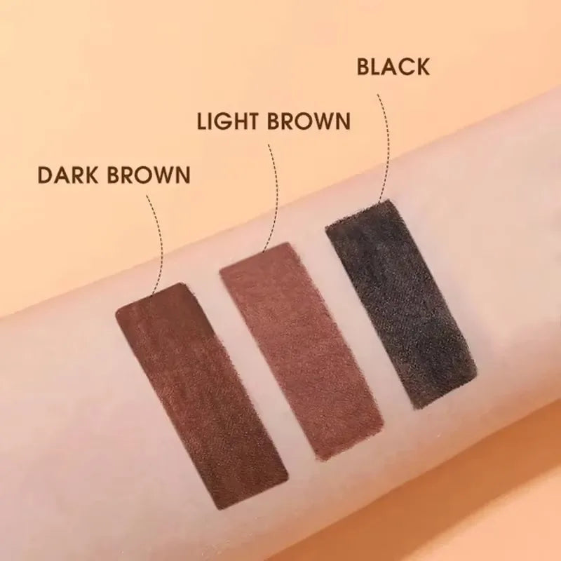 Stylo Eyeliner Marron Lisse – Ultra-Fin, Mat, Étanche, Stylo Silkworm Doux, Facile à Porter, Séchage Rapide, Maquillage des Yeux