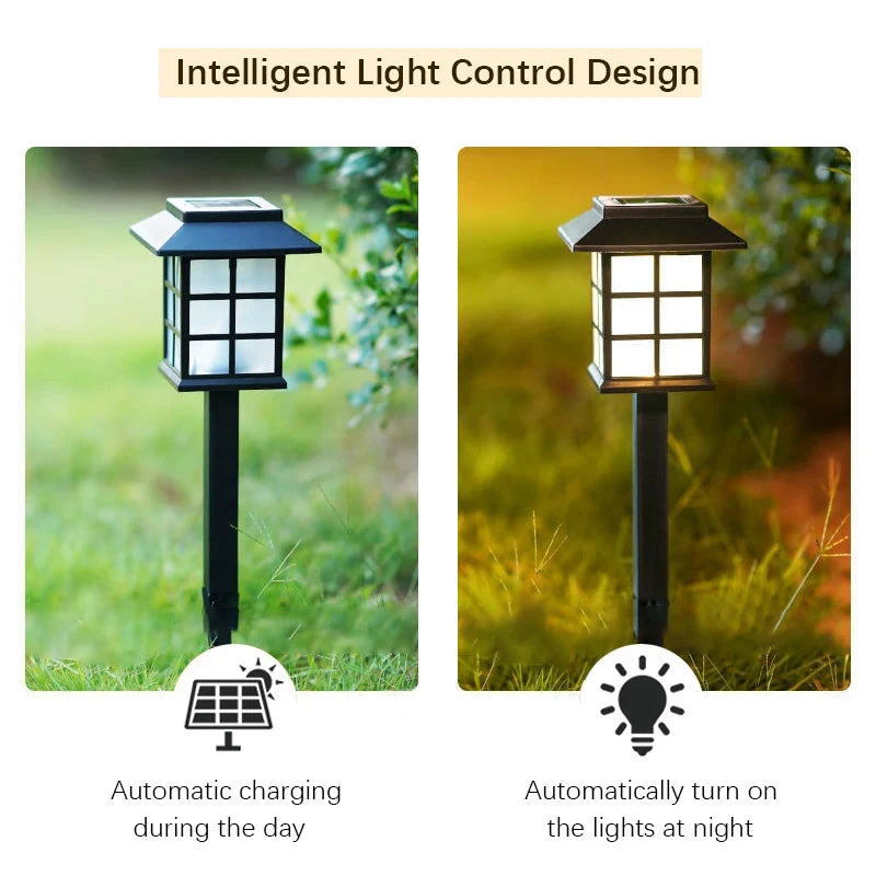 8-Pack Solar Pathway Lights – Waterproof Outdoor Garden & Landscape Lighting