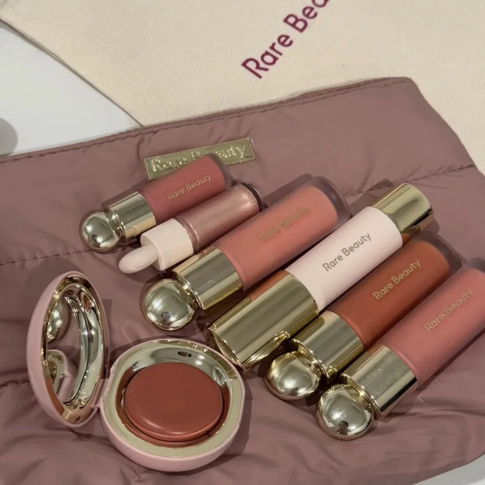 Blush poudre douce illuminatrice – Blush liquide waterproof et hydratant, application fluide – Pour un teint naturel et lumineux avec effet highlighter