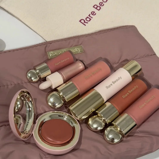 Blush poudre douce illuminatrice – Blush liquide waterproof et hydratant, application fluide – Pour un teint naturel et lumineux avec effet highlighter