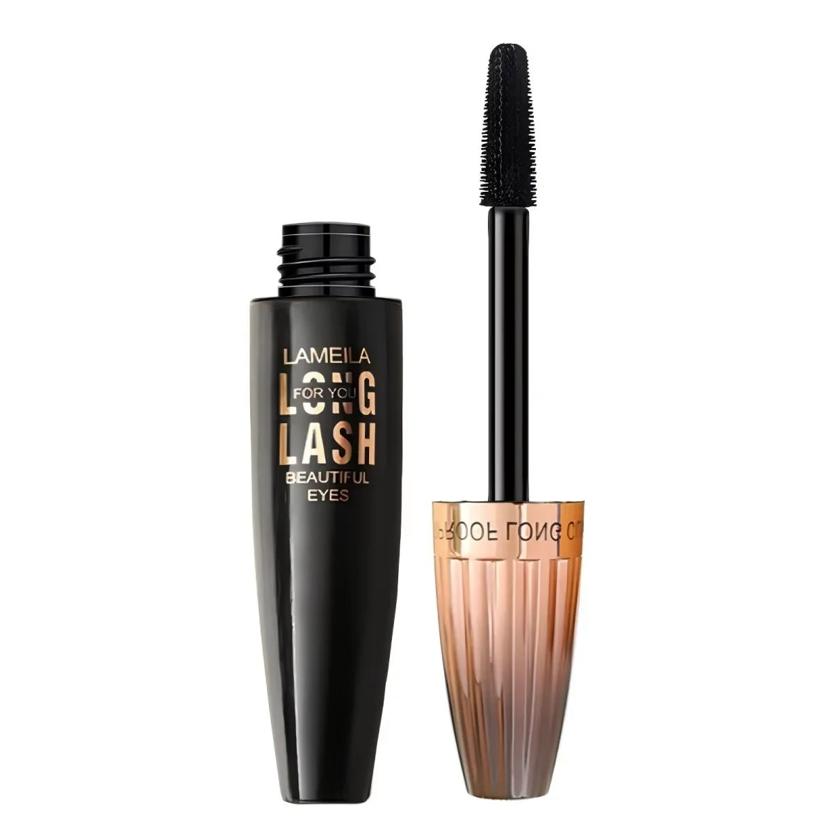 **« Mascara 4D waterproof – Épais, longue tenue et recourbant »**
