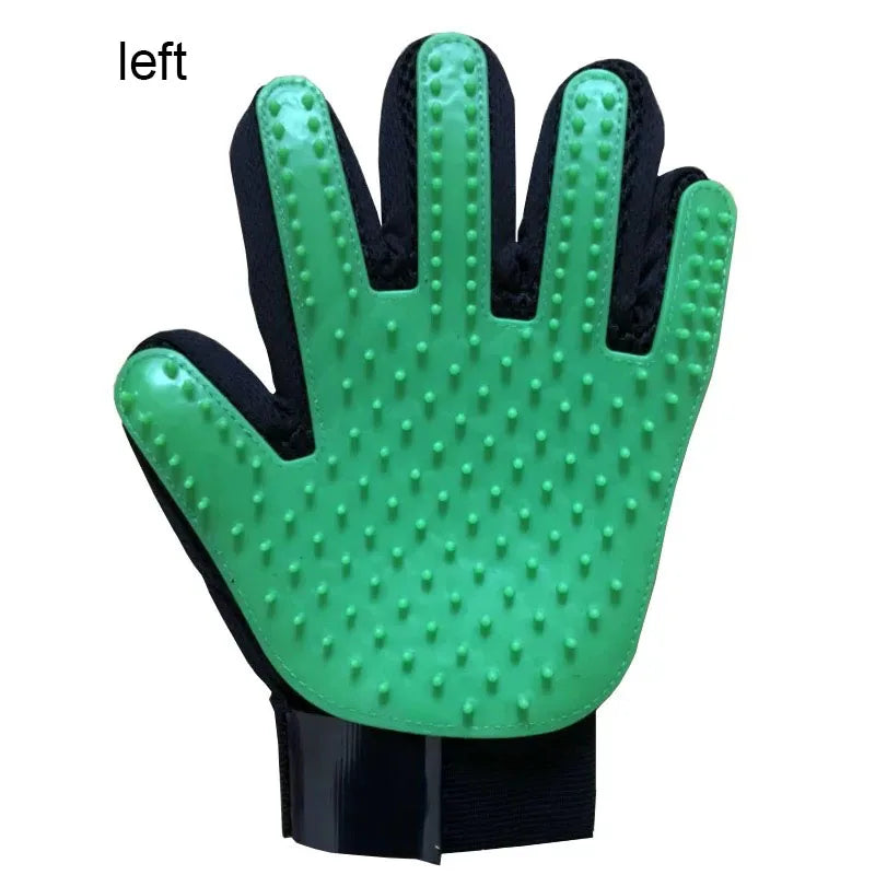Pet Grooming Glove – Deshedding & Massage Brush for Dogs and Cats