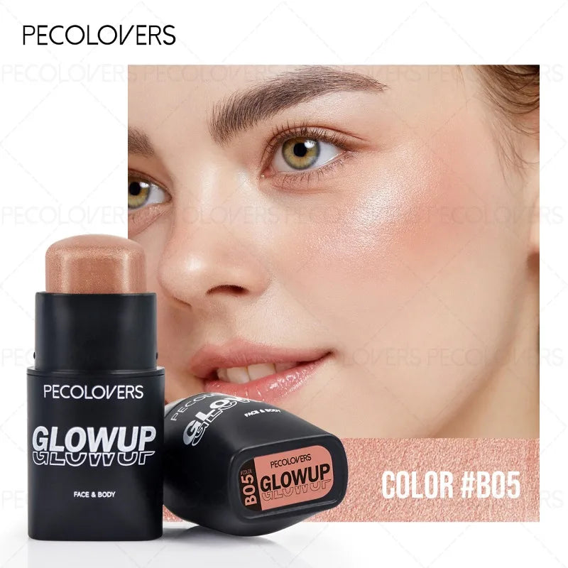 Stick Maquillage Multifonction — Blush pour le Visage, Choix de Couleurs Multiples, Waterproof et Résistant à la Transpiration, Cosmétiques pour le Visage