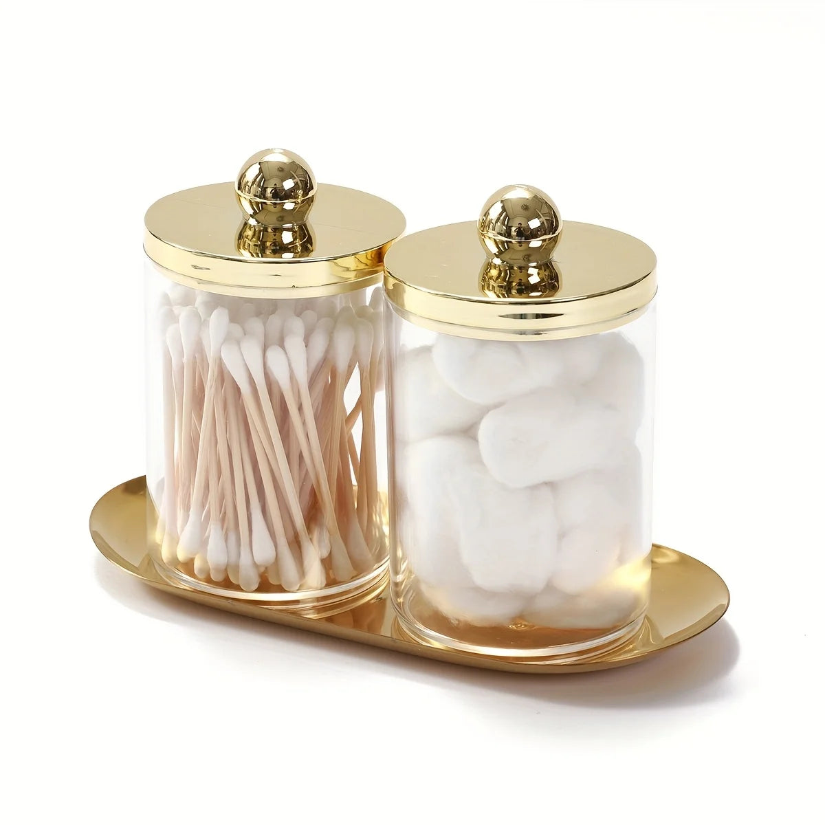 Acrylic Bathroom Organizer Set