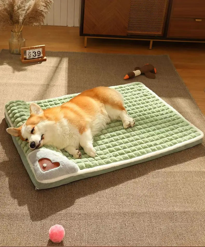 Orthopedic Memory Foam Dog Bed – Washable Pet Cushion with Removable Cover