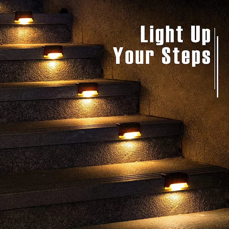 Solar Deck Lights – Waterproof LED Step & Fence Lights for Outdoor Spaces