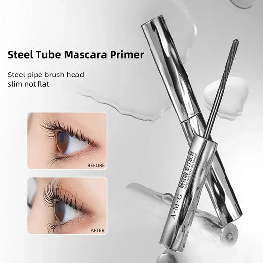 Mascara métal tube fibres de soie noir waterproof cils longs recourbés extensions anti-agglomération