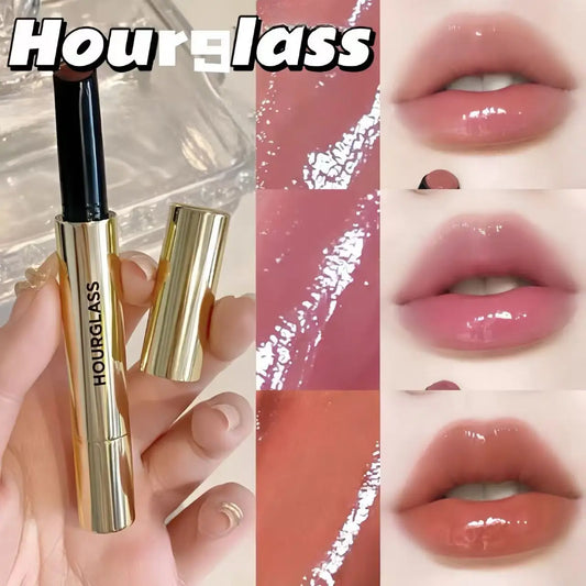 « Rouge à lèvres Hourglass 6 couleurs – Brillant, volumisant et nourrissant »