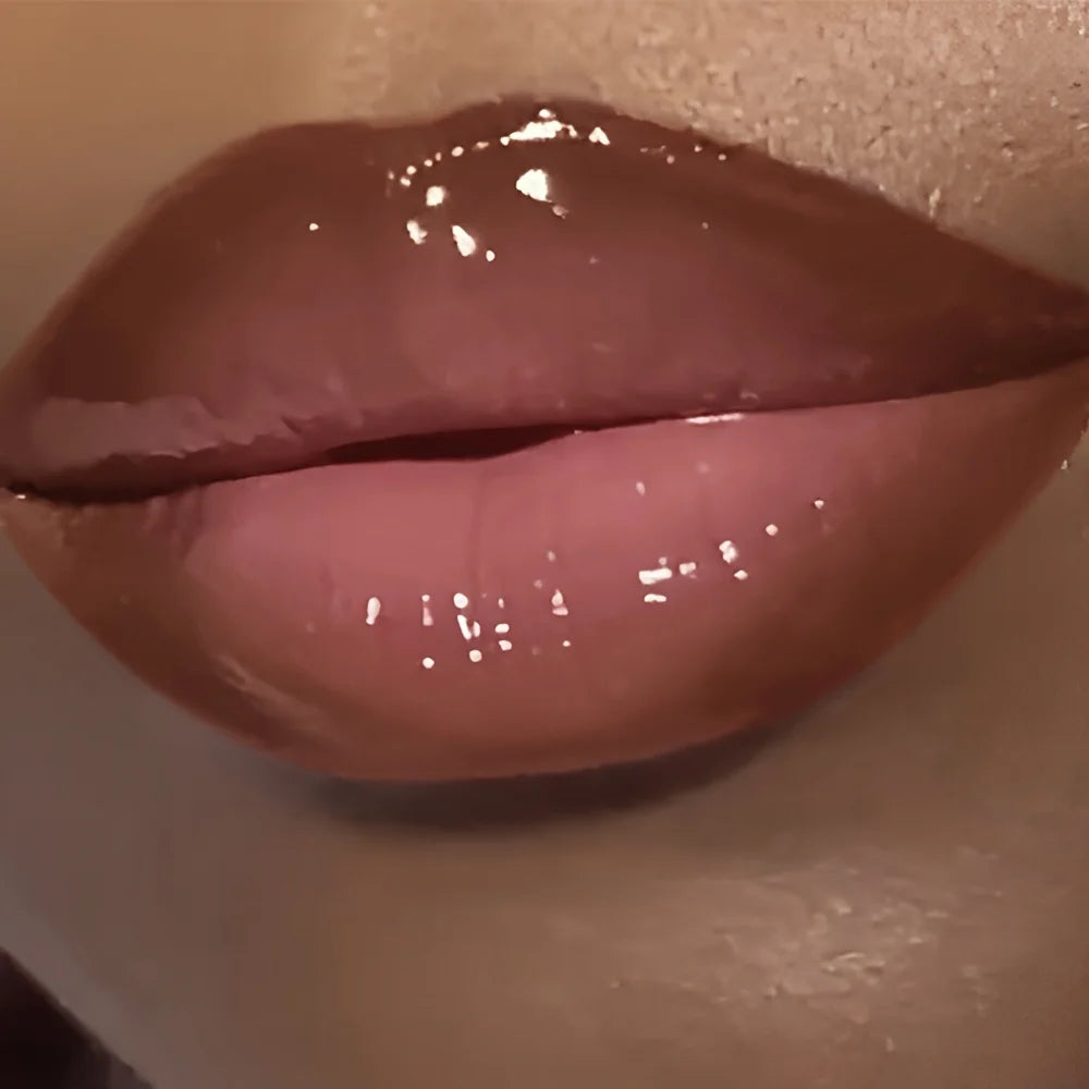 Set 3 Pièces Gloss à Lèvres– Crayon, Baume et Huile, Non Collant, Pailleté, Nourrissant et Hydratant