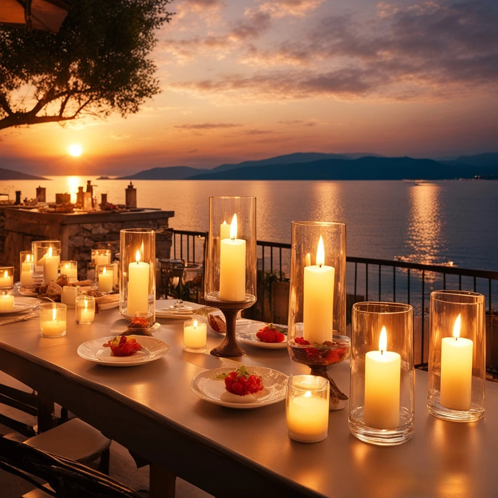 LED Flameless Flickering Candles Set (6–120 PCS) – Battery Operated Candles for Weddings & Events