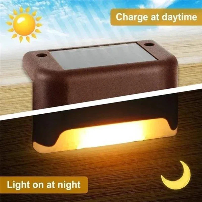 Solar Deck Lights – Waterproof LED Step & Fence Lights for Outdoor Spaces