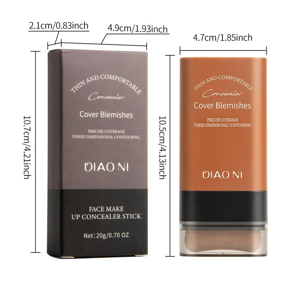 Foundation Stick – Fond de Teint Liquide Velours, Hydratant, Léger, Longue Tenue, Correcteur pour un Teint Parfait