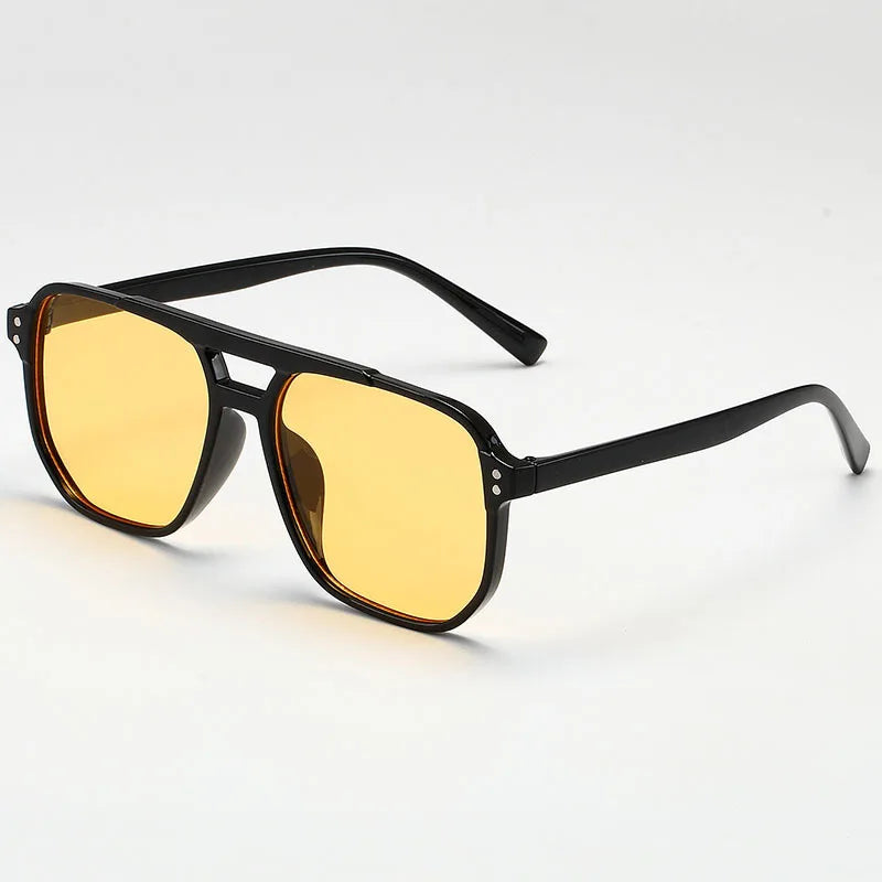 « Lot 3 Lunettes de soleil – Carrées & Polygonales, Retro Mixte »
