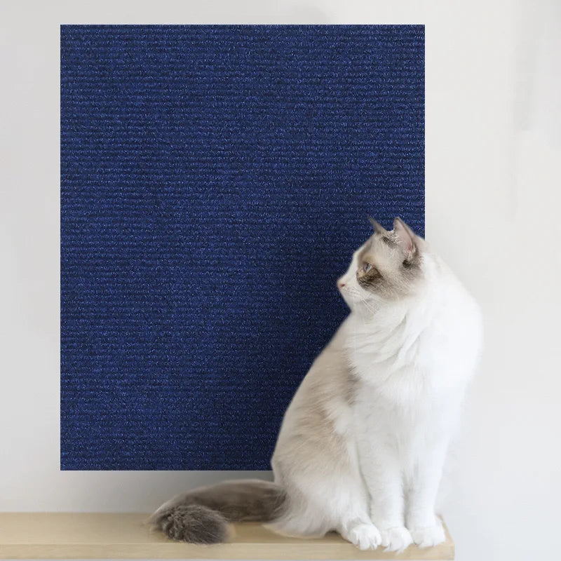 Self-Adhesive Cat Scratch Protector – Trimmable Furniture & Wall Protection Mat