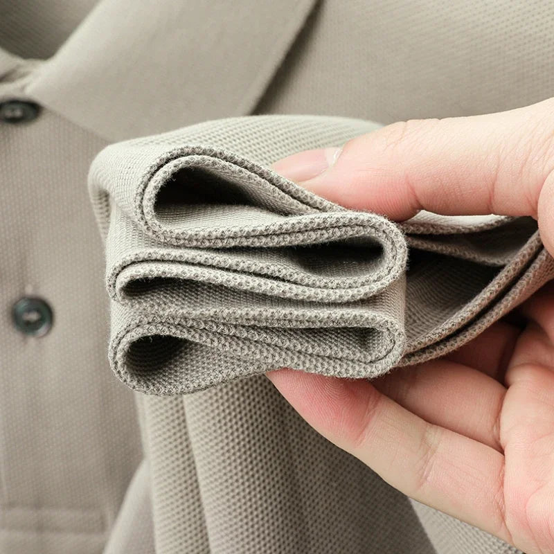 Polo 100% coton pour hommes – T-shirt respirant décontracté d'été, 19 couleurs, idéal pour le golf et le sport, décontracté d'affaires, finition semblable à la soie