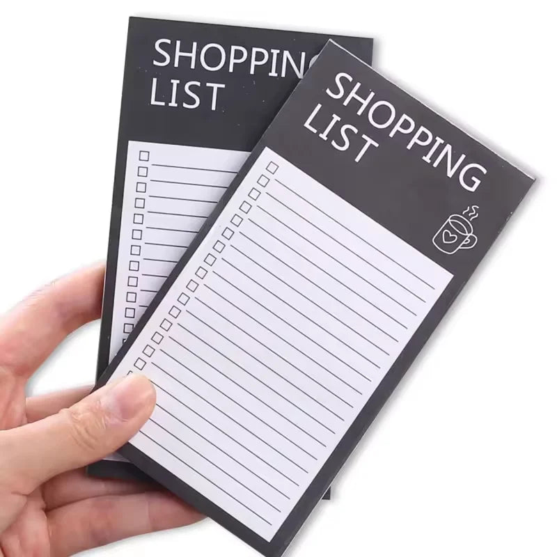 Magnetic Fridge Memo Board – Portable Shopping List & Weekly Planner