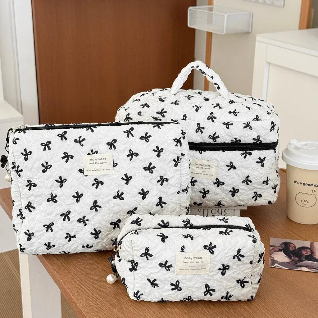 Floral Cosmetic Travel Bag