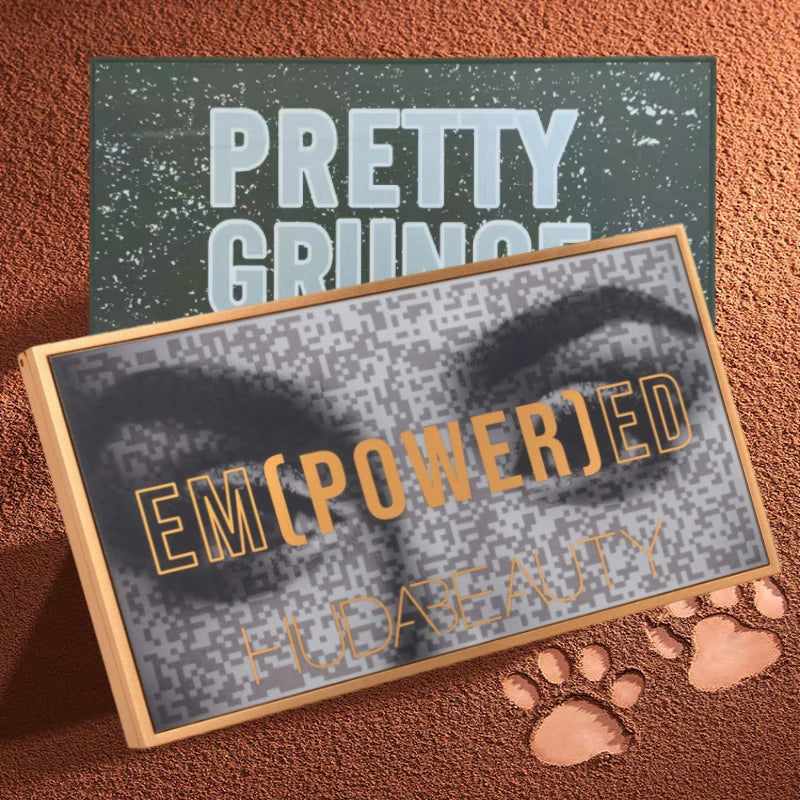 Palette 18 couleurs, fards à paupières mats et scintillants, nude, paillettes, smoky eyes