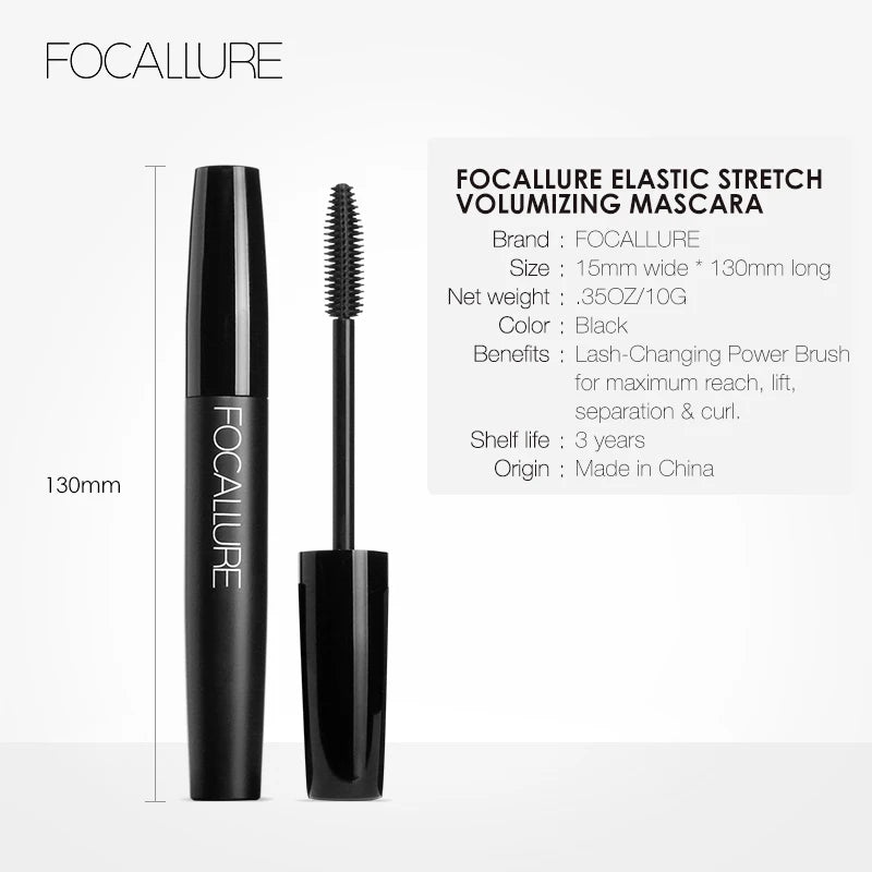 Mascara recourbant et allongeant extensions cils noir waterproof maquillage yeux femme