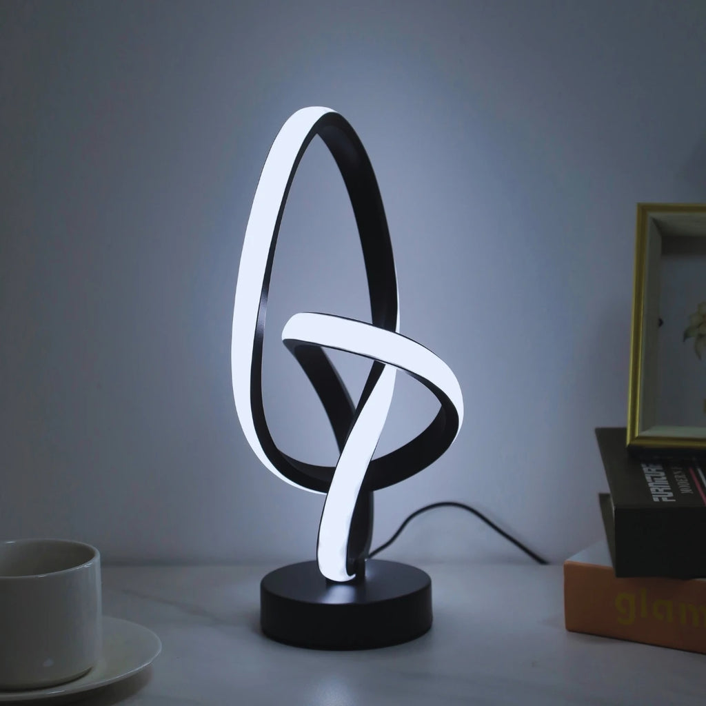 Creative LED Desk Lamp – 3 Color Dimmable USB Table Light for Home & Office