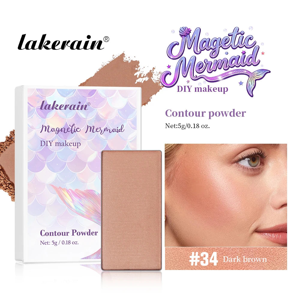Recharge pour palette de fards à paupières - Waterproof, longue tenue, multifonctionnelle, fond magnétique - Maquillage à faire soi-même
