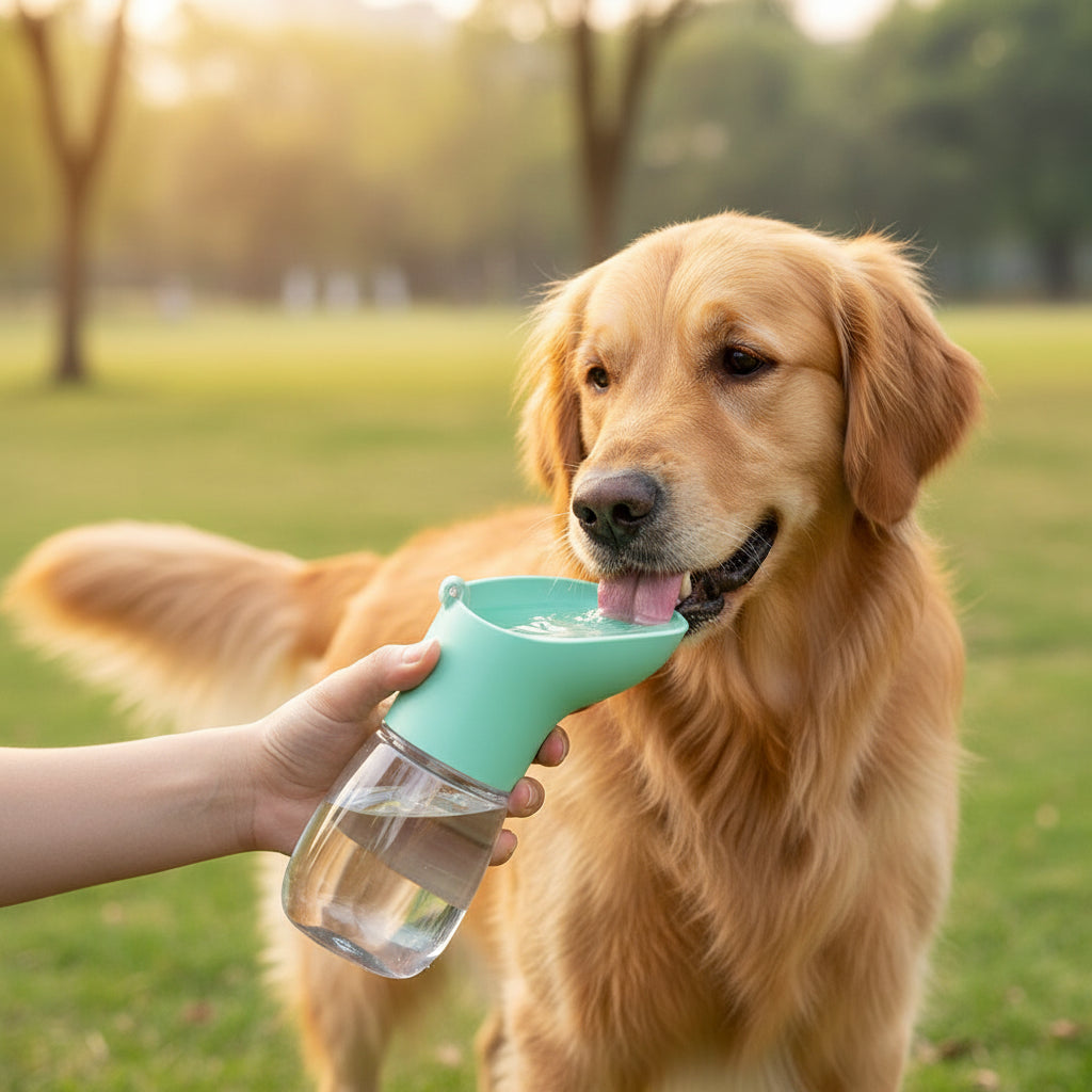 Portable Dog Water Bottle – Leakproof Travel Water Dispenser for Pets