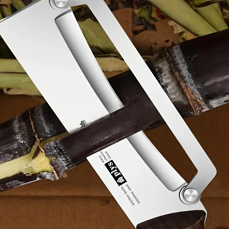 Stainless Steel Peeler with Wooden Handle – Durable Fruit & Vegetable Peeling and Slicing Kitchen Tool