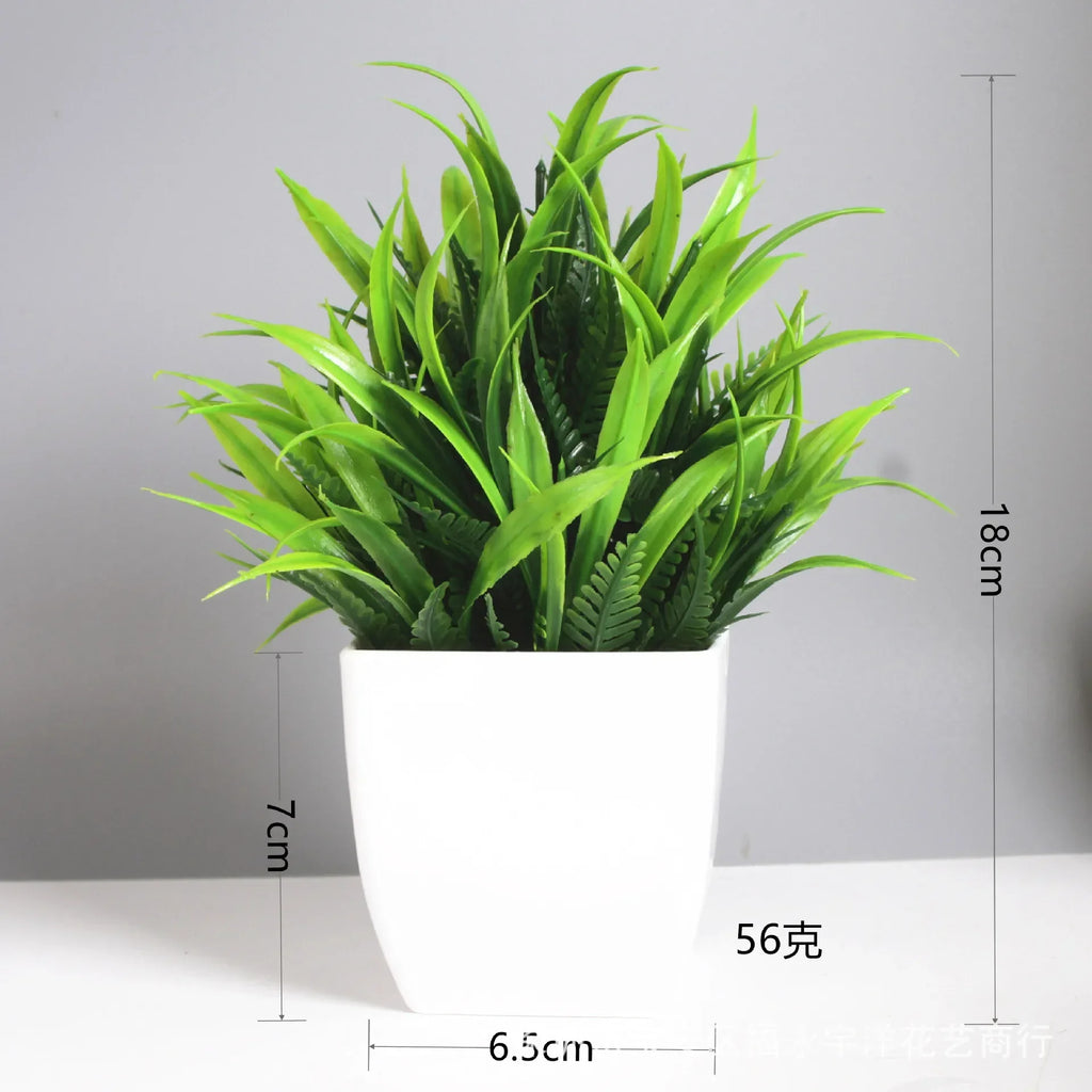 Artificial Eucalyptus Bonsai Plant – Decorative Fake Potted Greenery