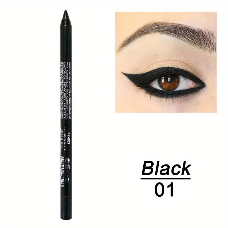 Eyeliner Crayon Waterproof – Haute Brillance et Longue Tenue