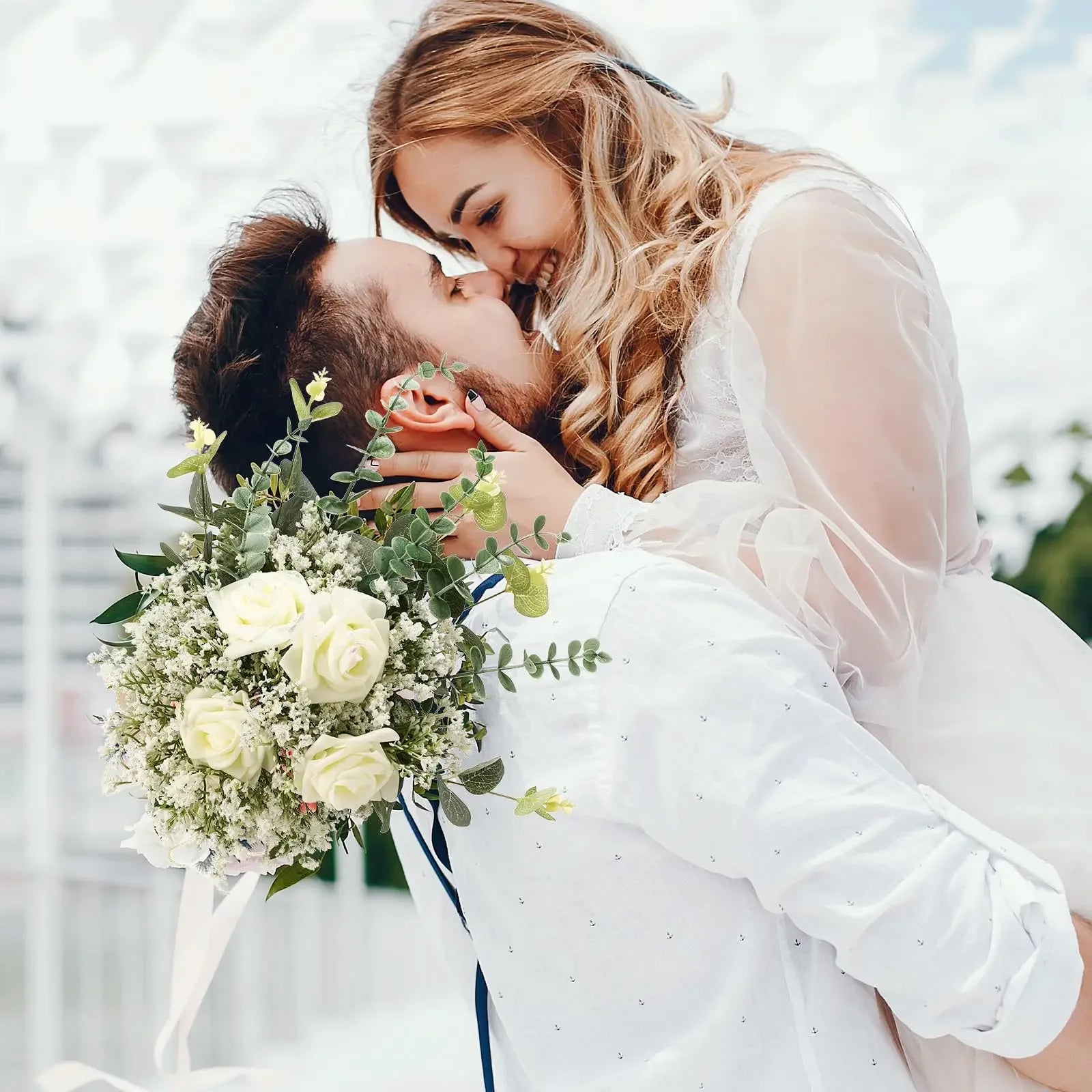 Artificial Baby’s Breath Flowers – Gypsophila Bouquet for Wedding & Home Décor