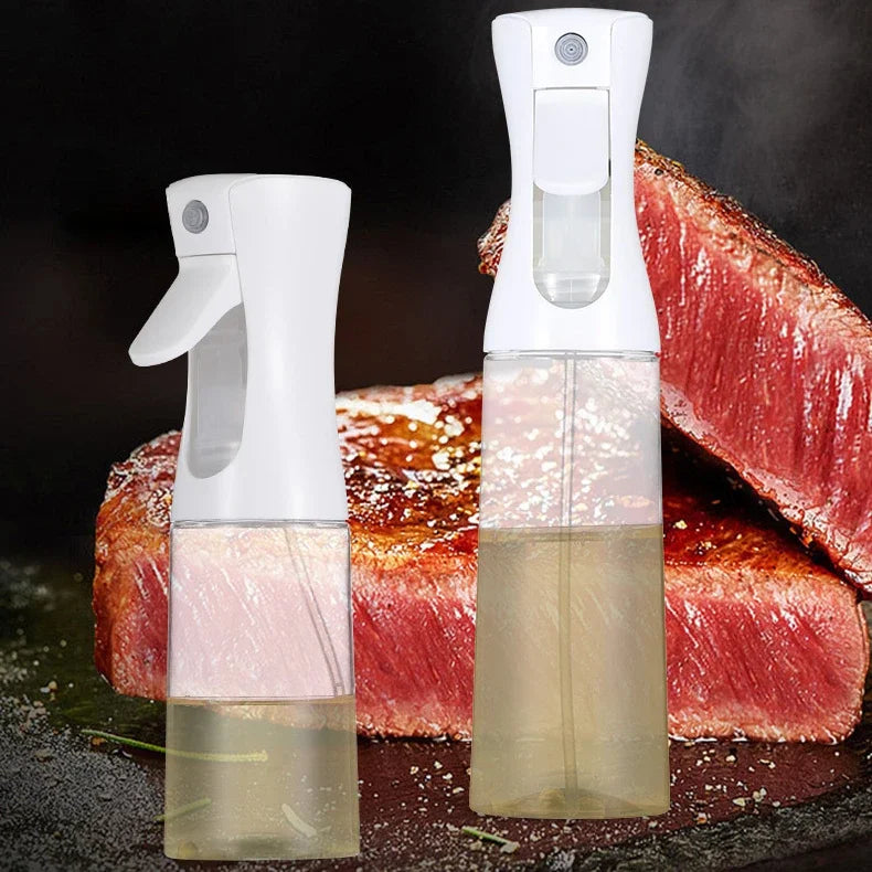 2-in-1 Oil Sprayer & Brush Bottle – 200ml / 300ml / 500ml Kitchen Oil Mister for Cooking, Baking & BBQ
