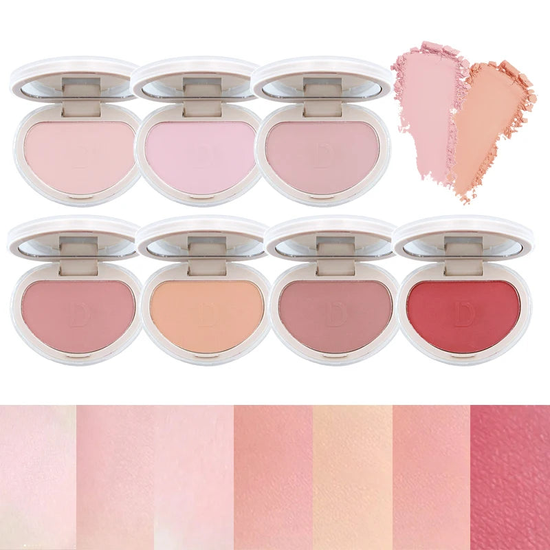 Blush Monochrome Miel — Poudre et Crème, Haute Brillance, Éclat Naturel, Fixe la Couleur, Blush Visage