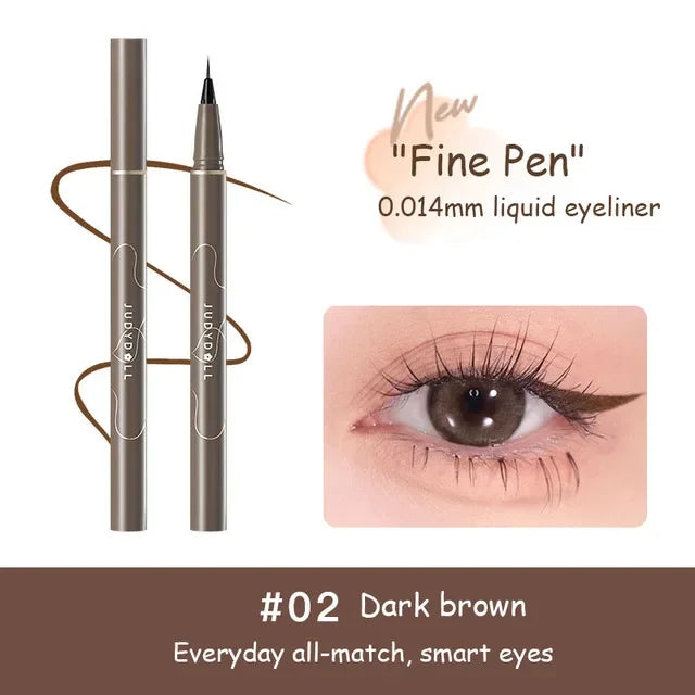 Judydoll crayon Eyeliner liquide noir Ultra-fin imperméable séchage rapide longue durée maquillage des yeux lisse Eye Liner stylo cosmétiques