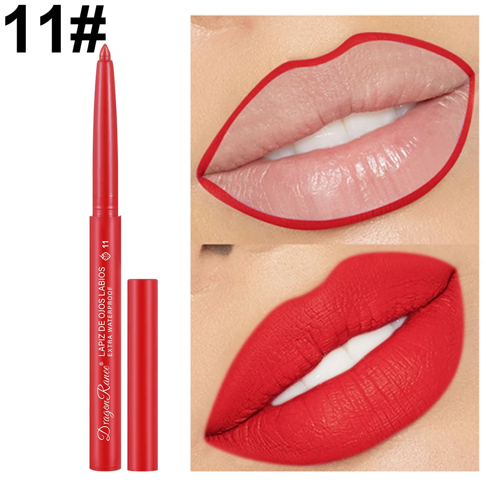 Crayon à Lèvres Automatique – Longue Tenue et Fini Mat