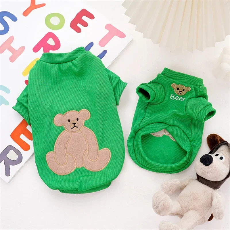 Winter Fleece Pet Sweatshirt – Warm Jacket for Dogs & Cats