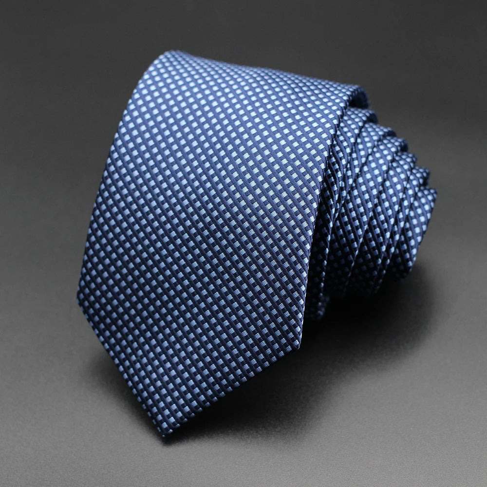 Cravate Homme Fantaisie – Motifs Floraux et Pois en Bleu, Rouge et Jaune, pour Affaires, Mariage et Cadeau Formelle