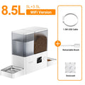 8.5L Smart Automatic Pet Feeder & Gravity Water Dispenser – Wi-Fi Food Station