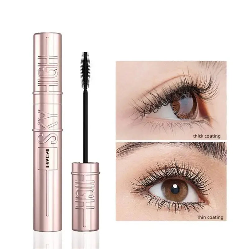Mascara épais et recourbant nude naturel brosse ultra-fine waterproof anti-bavure longue tenue