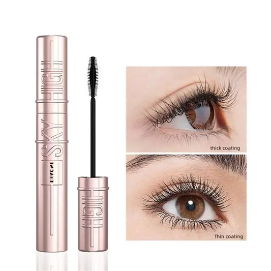 Mascara épais et recourbant nude naturel brosse ultra-fine waterproof anti-bavure longue tenue