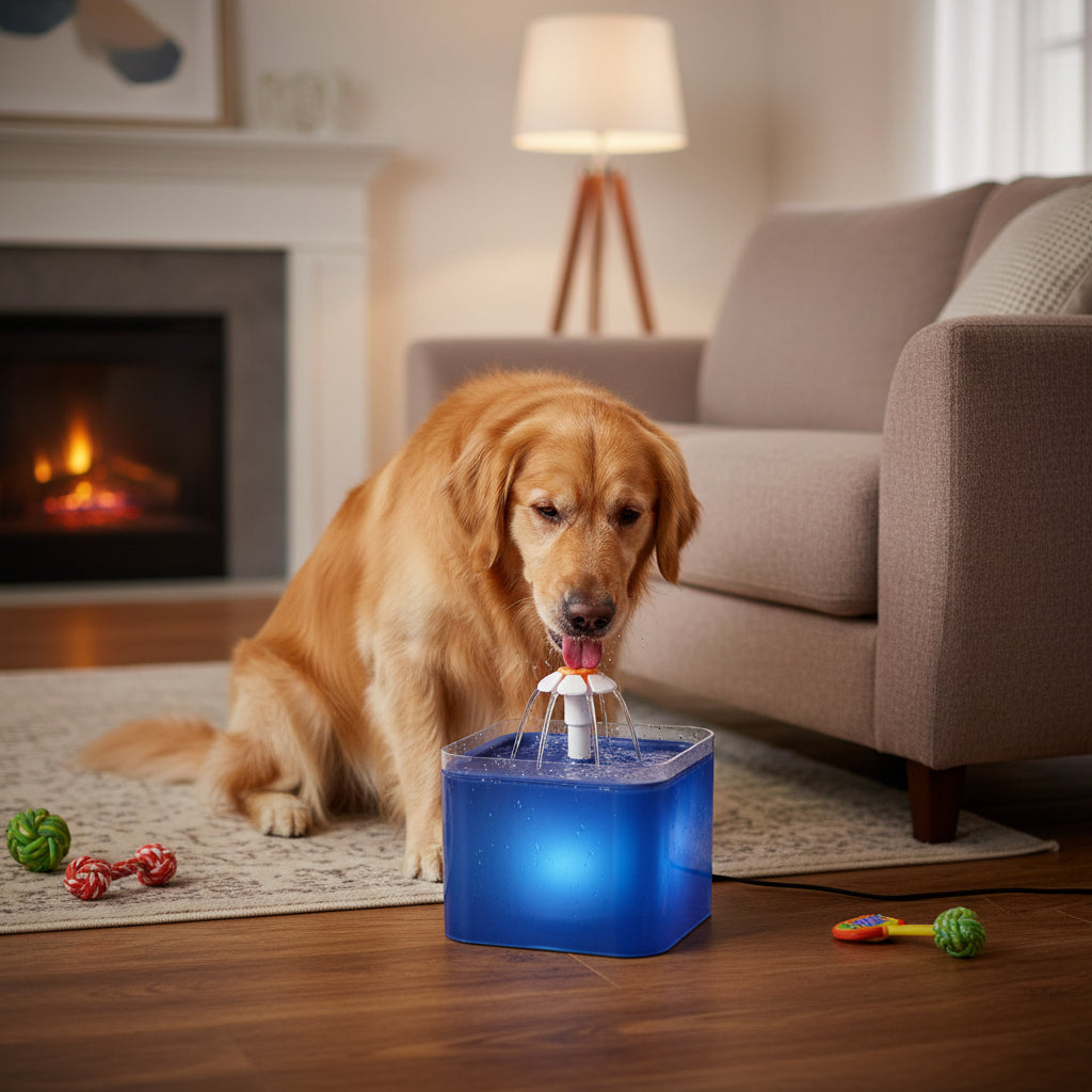 Smart 2L Water Fountain for Cats & Dogs