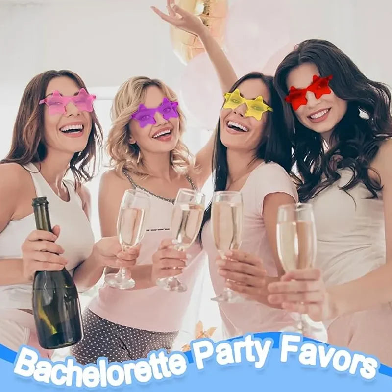 « Lunettes Étoile – Couleurs Bonbon, Lot de 1 à 9 »