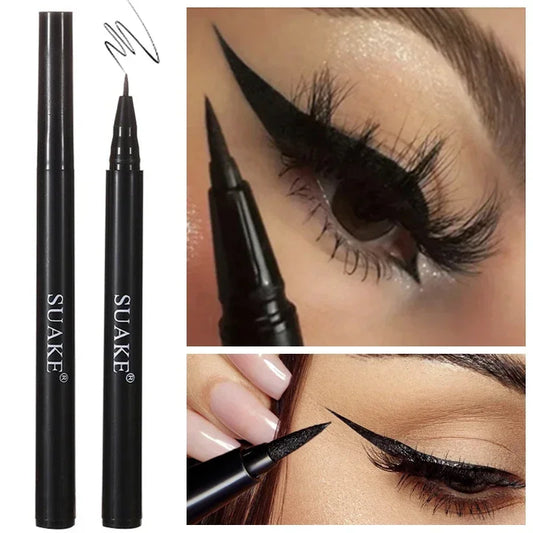 Crayon Eyeliner Séchage Rapide — longue tenue, texture lisse, fini mat, waterproof, anti-bavures, maquillage yeux