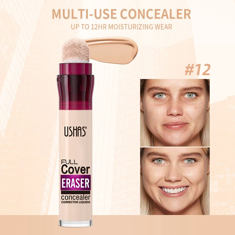Correcteur Liquide 12 Couleurs – Hydratant et Longue Tenue