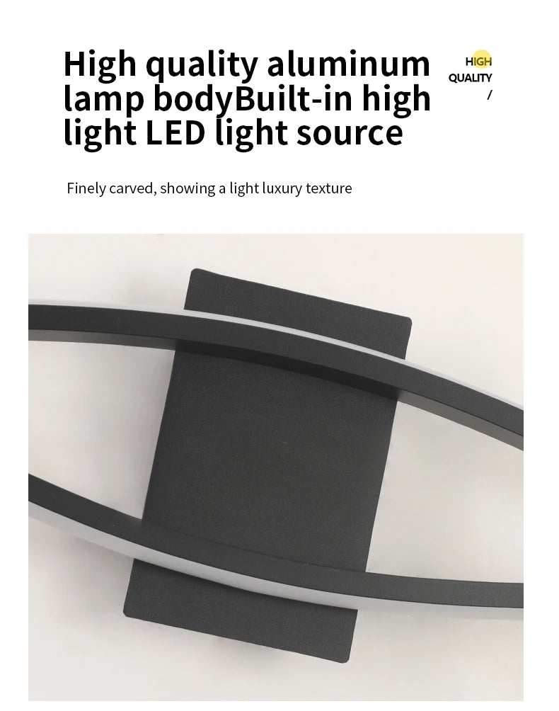 Modern LED Wall Lamp – Minimalist Lighting for Living Room, Bedroom & Kitchen